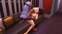 Horny Redhead Teen 18+ Having Sex With Black Boss