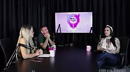 compilados da lexi mallet no bora cast com bruna carlos watch on sheer red