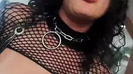 tattooed petite anal slut rides rough pov cowgirl creampie latex