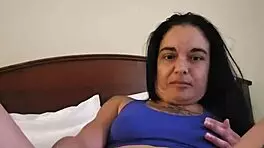 petite emy angel samuse spreads her beautiful pussy