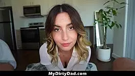 Cute And Slutty Girl Takes Care Of Sexual Needs And Saves Marriage With Her Body - Mydirtydad