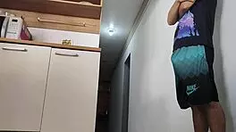 Latina Housewife Fucks Friend Riskily