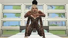 Girl fucked hard doggystyle in lingerie