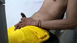 Hey, I'm a horny Latino pulling out my big dick for you.