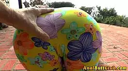 Kinky Brunette Young Woman With Petite Build