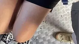 Ela Exhibits On The Street And Public Bus