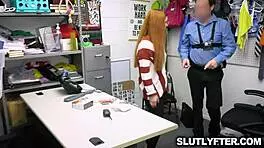 Introvert Violet Spice Pleases Officer Marcelo To Avoid Jail