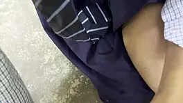 Indian village schoolgirl fucks boyfriend in homemade anal session 😈
