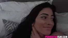 sunbathing teen gets pov fucking with taboo spying