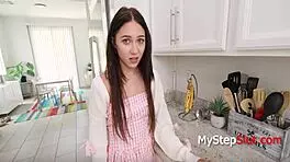 I convinced her cum grows breasts, she gets it from me now