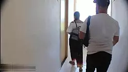 Horny Neighbor Fulfills Her Fantasy With Creampie!