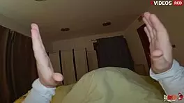 Slim brown skin german latina teen christy ley talks fucks swallows cum on holiday date