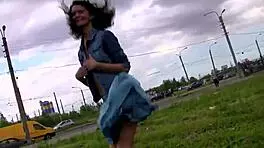 Flashing in the centre of the city is so dangerous but so fucking cool