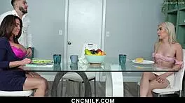 Freeusing My Stepmom Nina Dolci And His Stepsister Jazmin Luv - Cncmilf