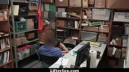 officer fucks thief brooke bliss hard after catching her