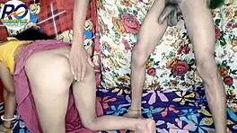 your desi village bhabhi fully naked in saree and blouse gets ass fucked in mare style full anal sex video hindi audio