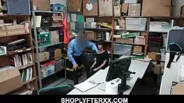 kinky girl penelope reed gets fucked for shoplifting in this video