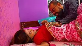 Indian newlywed village wife screams in hardcore missionary creampie with husband