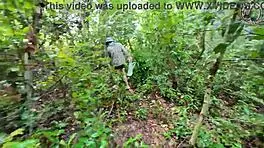 Thai Girl Suddenly Needs to Pee in the Forest - Thai Audio 4K