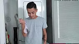 Pervy step bro bangs ebony step sis