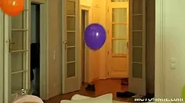 homemade threesome unleashes gina gerson's tight curves in wild action