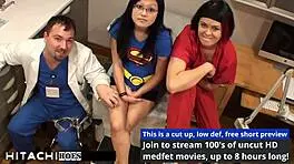 nurse amo morbia hits super heroine mina with hitachi for wild orgasm