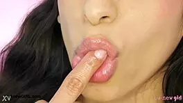 cute girl poses and shows off her sexy petite body