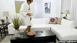 Vina Sky tricks Steve Holmes for sneaky dick action