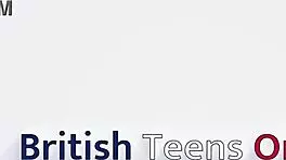 Young nurse student fingers pussy to intense orgasm closeup