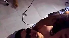 Multiorgasmic girlfriend pounded hard losing bet filmed