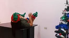 how did stepmom make christmas so naughty this year