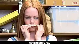 Disgusted Teen Ella Hughes Shoplifting Bust Leads to Rough Police Detention Surprise