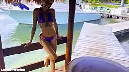 violeta grey's oily footjob tale unfolds with cum