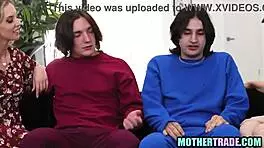 young brunette milfs swap guys hardcore group blowjob old young fuck