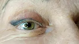 insane close-up milf eye cumshot orgasm facial explosion