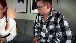 study session gets wild with her riding my hard cock fast