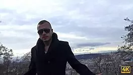 i covered that redhead's belly in cum after cash fuck