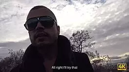 i covered that redhead's belly in cum after cash fuck