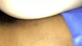 Blonde drifts asleep after Christmas party then takes massive black cock deep