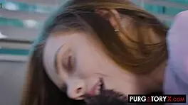 venus vixen rides tutor cock in hardcore cowgirl