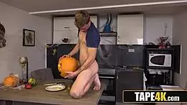 gorgeous mature milf fucked hard before halloween party