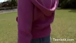 0066-teen 18+ brunette babe facial with monster cock