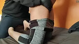 young 18+ latina cums hard cowgirl on thick dick