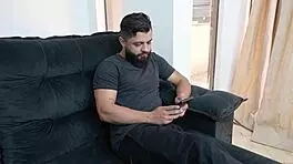 Skinny tattooed babe rides old cock cowgirl after deepthroat doggystyle