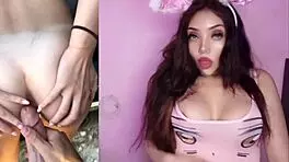 first anal for skinny latina with big tits creampie finish