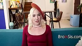 wanna fuck this slutty teen under mom's nose?