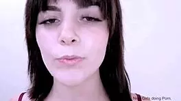 i felt radiant as brunette muse pounded hard during hot modeling audition