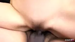 big natural tits asian teen picked up for uncensored creampie riding