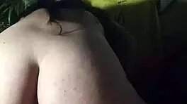 Brunette latina spreads ass for rough passionate pounding and cum