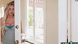 gizelle blanco strapon fucks surprised teen neighbor